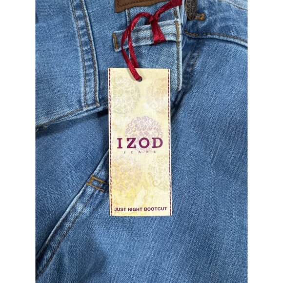 Izod Womens Jeans Size 16 Light Blue Denim Bootcut classic fit - Picture 9 of 16